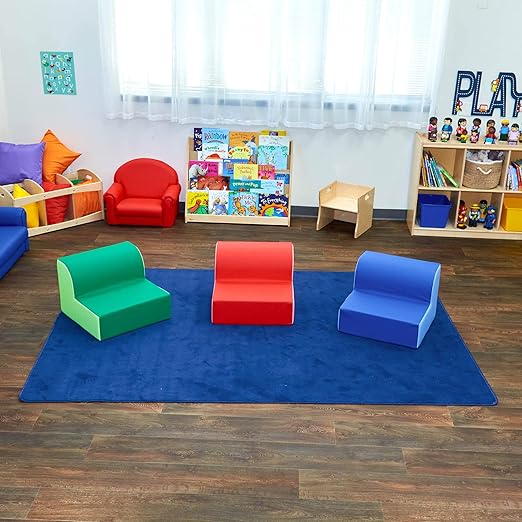 Children's Factory Library Trio Cozy Kids Chairs, Toddler Flexible Seating - Image 7