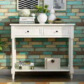 Bellemave Console Table with Drawers, Retro Entryway Table with 2 Drawers and by Bellemave