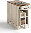 LINSY HOME Farmhouse End Table by LINSYHOME