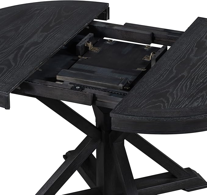 Retro Style Round Dining Table - Image 4