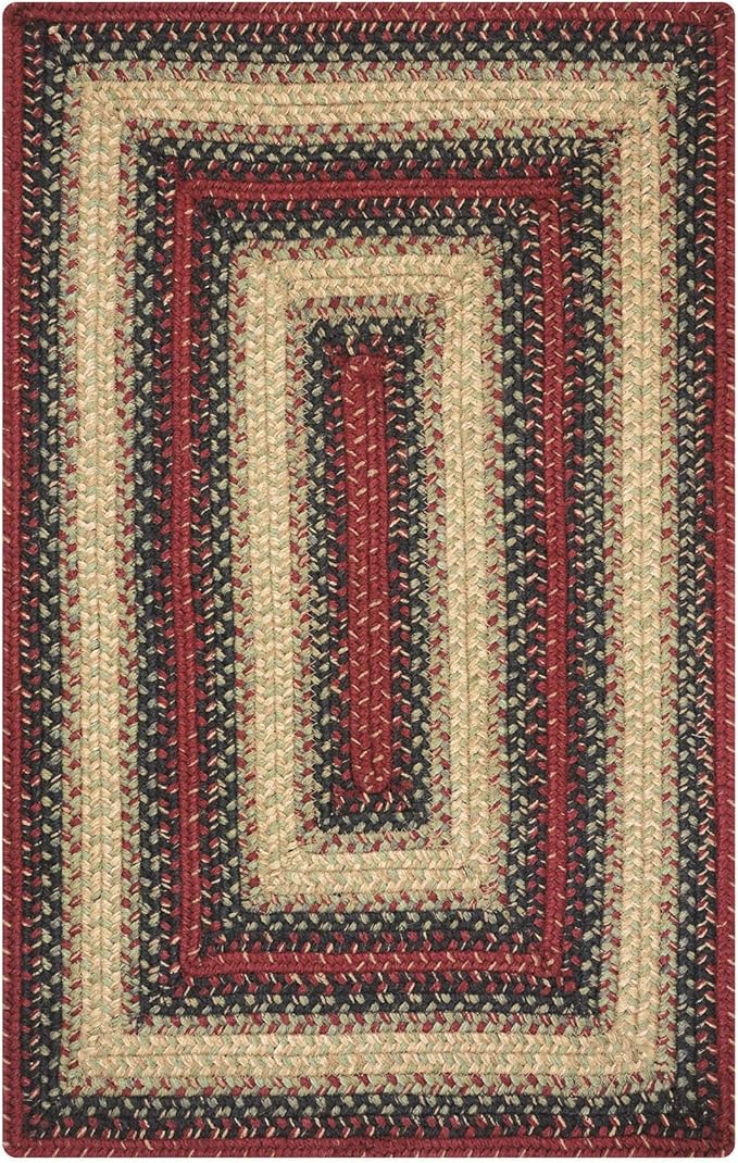 Highland Multi Color Jute Braided Rugs, 20x30 Rectangle - Image 8