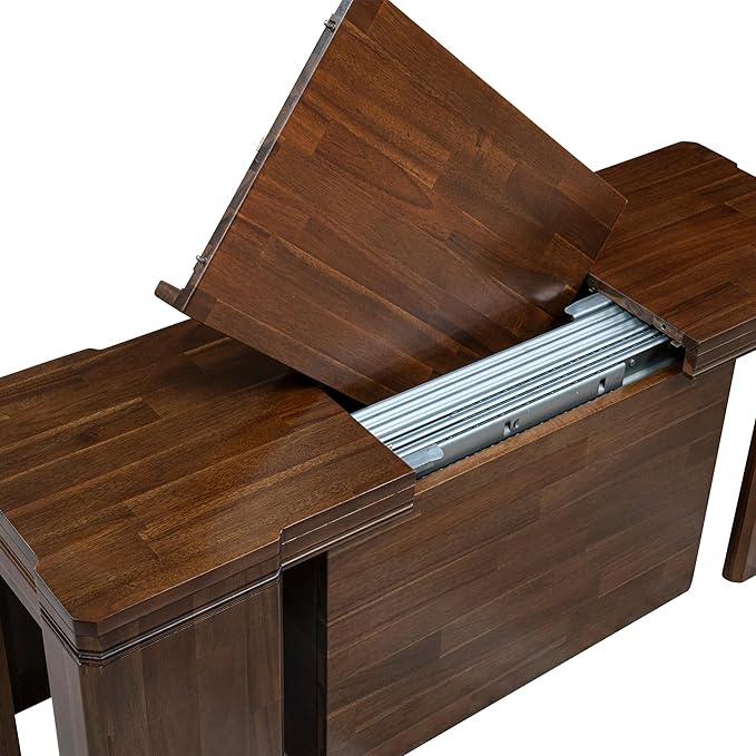 X02SI-2C8-04 - 6 pc Modern Dining Set contains an Extendable Rectangle Kitchen - Image 23