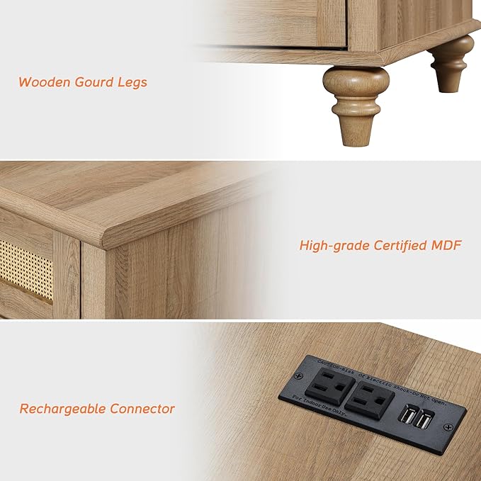 WAMPAT Farmhouse End Table - Image 6