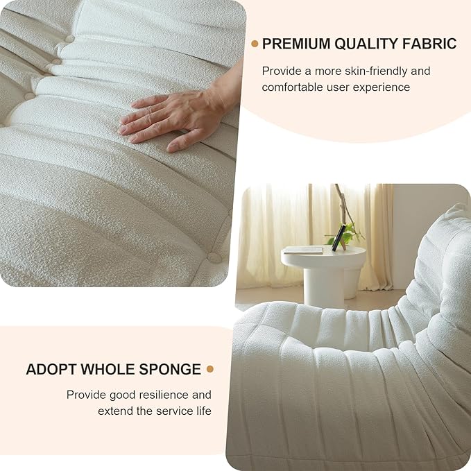 Luxury Ottomans, Modern Square Foot Rest - Image 3