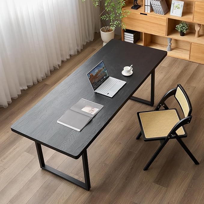 Modern Solid Wood Dining Table - Image 2