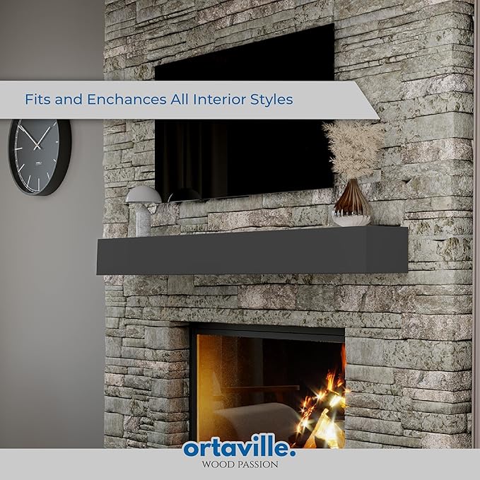60" Floating Mantel Shelf - Image 5