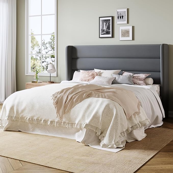 Allewie King Size Platform Bed Frame by Allewie