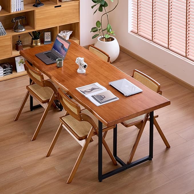 Solid Wood Administrative Desk, Dining Table - Image 5