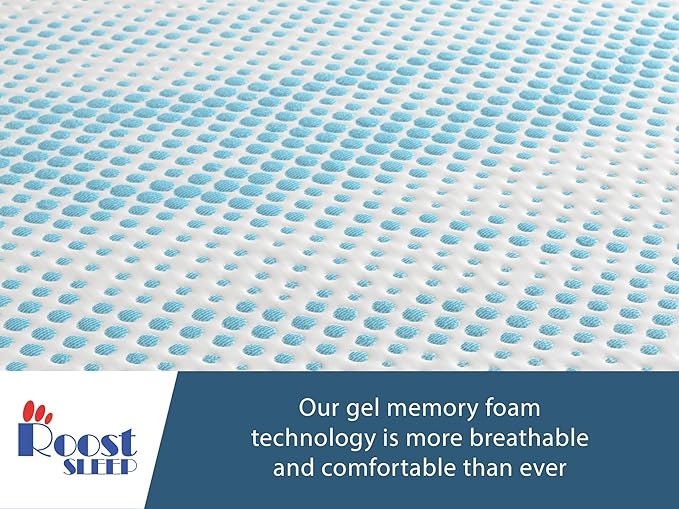 Cool Cloud Supreme 3 Inch Gel Memory Foam Full Mattress Topper – Cooling - Image 6