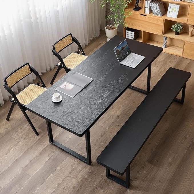 Modern Solid Wood Dining Table - Image 7