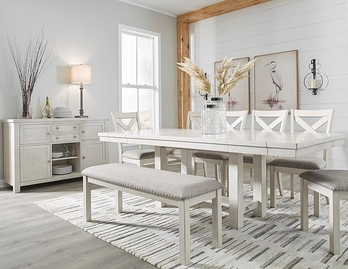 Signature Design by Ashley Robbinsdale Large Upholstered 48" W Dining Bench - Image 12