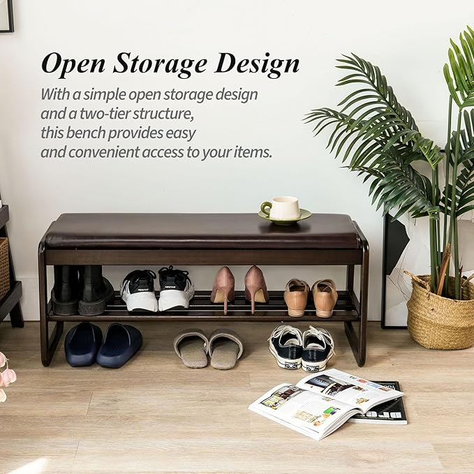 Shoe Bench, Entryway Bench - Image 7