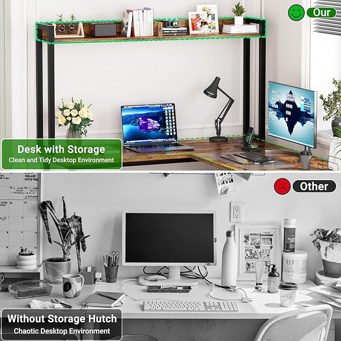 Unikito L Shaped Gaming Desk - Image 6