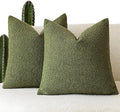 Foindtower Pack of 2, Decorative Textured Boucle Throw Pillow Covers Accent by Foindtower
