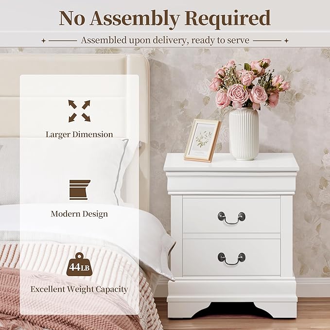 Yaheetech Fully-Assembled Nightstand - Image 7