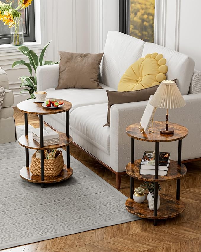 Small Round End Table - Image 2