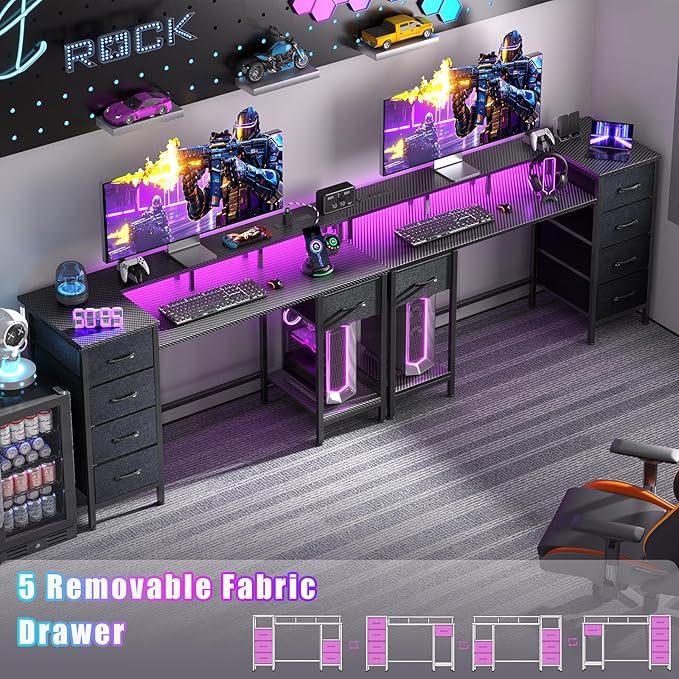 55 Inch Computer Gaming Desk - Image 7