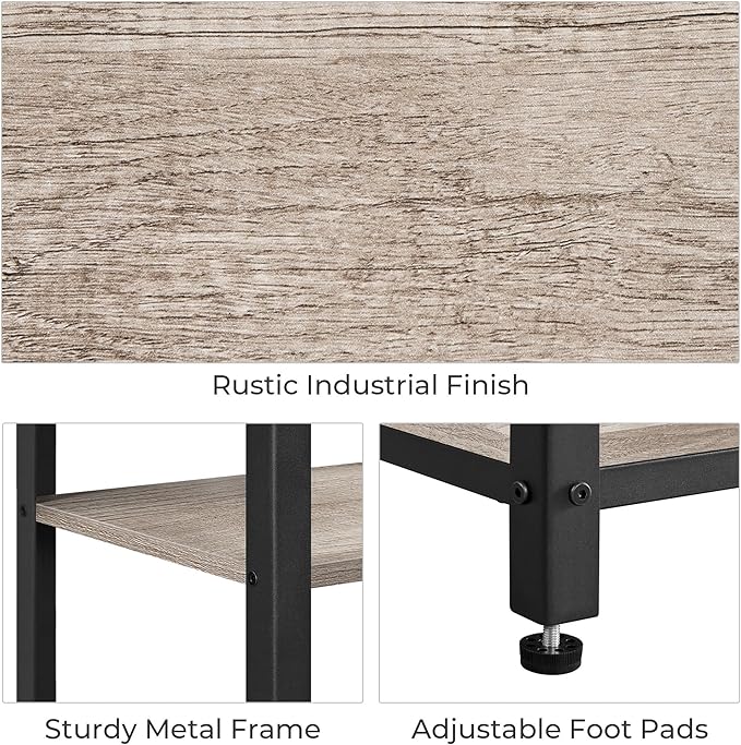 Yaheetech Tall End Table Set of 2, Small Places - Image 10