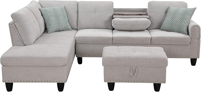 Halibur Sectional Sofa or Couch - Image 2