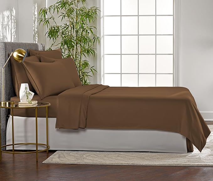 Queen Sheets by Pure Bamboo, Genuine 100% Organic Viscose Derived from Bamboo - Image 4
