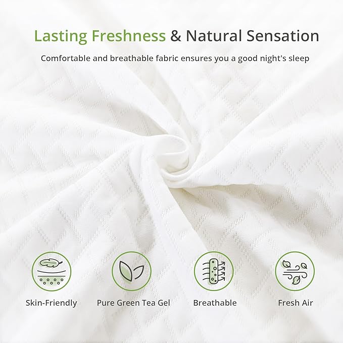6 Inch Twin Mattress for Kids, Memory Foam Mattress - Image 6