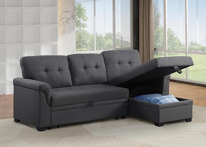 Devion Furniture Philly 4-in-1 Convertible L Shaped Couch - Image 3