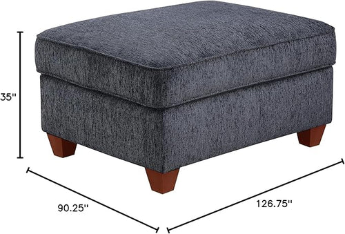 127" L-Shaped Sectional Couch - Image 2
