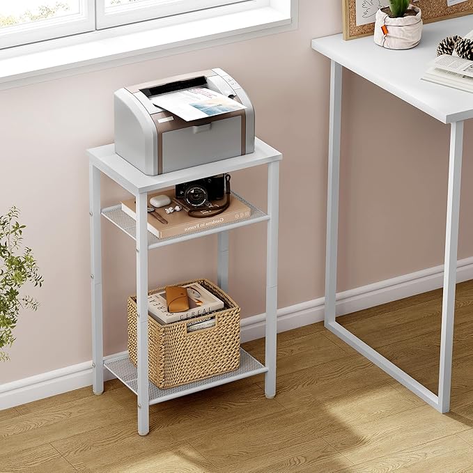 Hoctieon 3 Tier End Table, Telephone Table, Narrow Side Table - Image 6