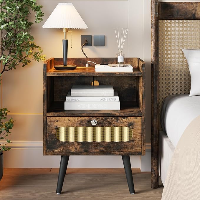 Nightstands/Beside Table Set of 2 - Image 2