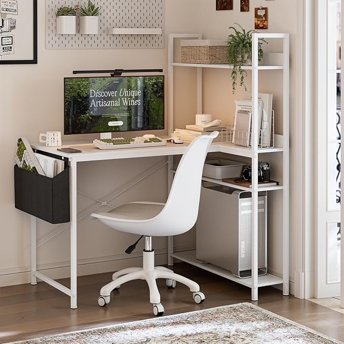 40 Inch L Shaped Computer Desk - Image 2