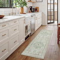 GENIMO 2x8 Runner Rugs for Hallway, Machine Washable Non Slip Vintage Rugs by GENIMO