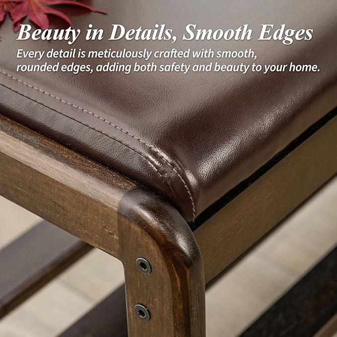 Shoe Bench, Entryway Bench - Image 5