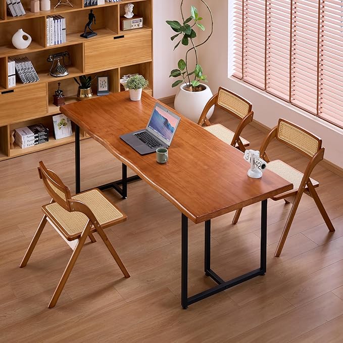 Solid Wood Administrative Desk, Dining Table - Image 5