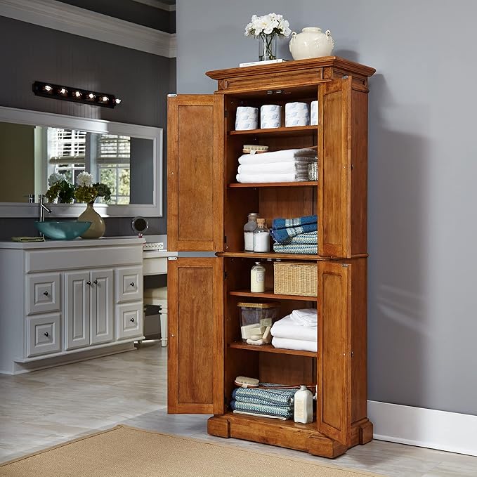 Homestyles Americana Distressed Oak Pantry - Image 10