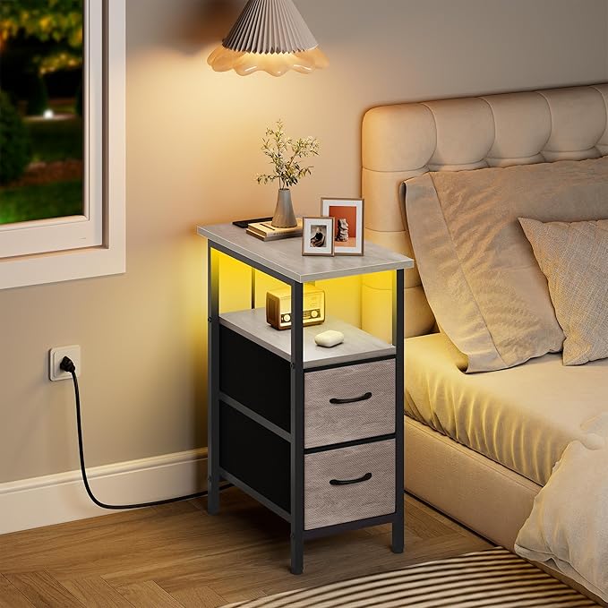 Vagusicc Set of 2 Nightstand - Image 2