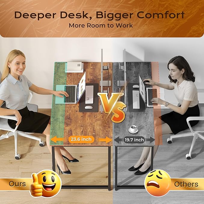 PRAISUN 54 X 24 Inch Computer Desk - Image 4