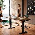 HUANUO 71 x 30 inch Electric Standing Desk Adjustable Height, 4 Memory Height by HUANUO