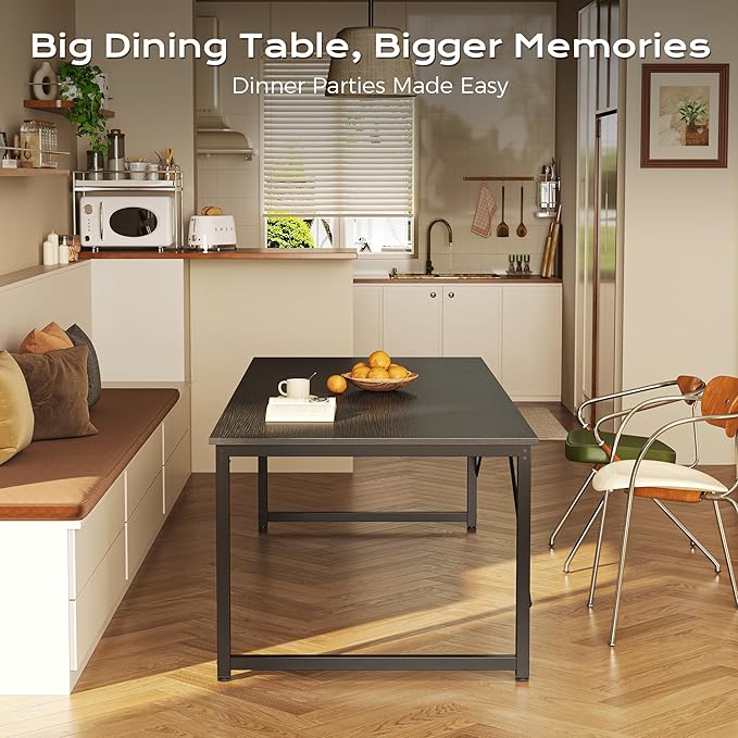 PRAISUN 78.7 X 29.5 Inch Computer Desk - Image 9