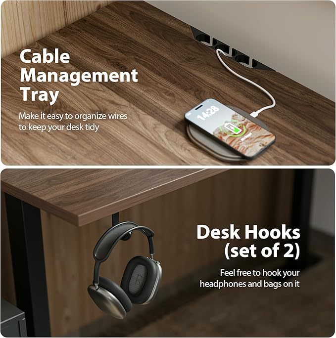 Agilestic L-Shaped Standing Desk Adjustable Height, Electric Corner Standing - Image 5