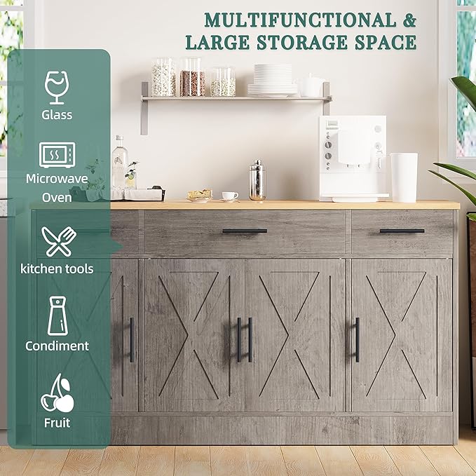 Shintenchi Sideboard Buffet Cabinet - Image 4