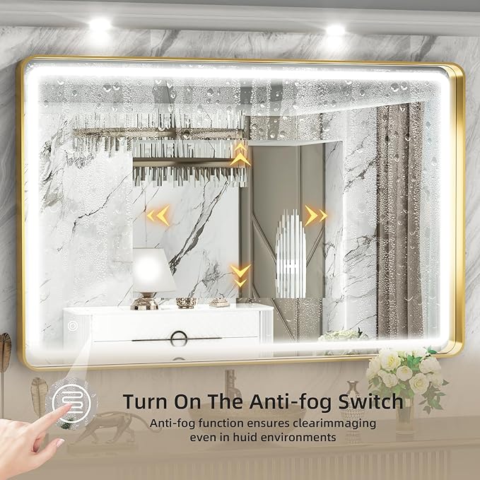 Hasipu LED Bathroom Mirror - Image 5