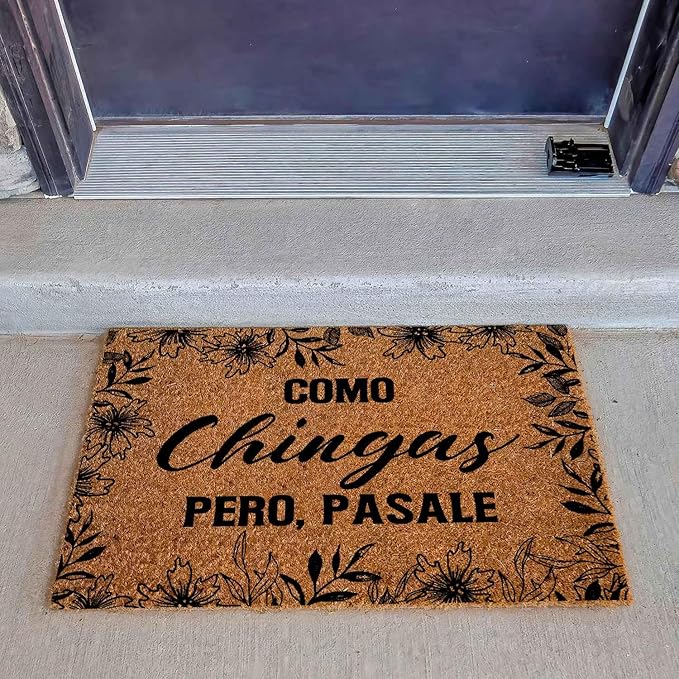 Funny Coir Doormat with Moon Phases - Image 3
