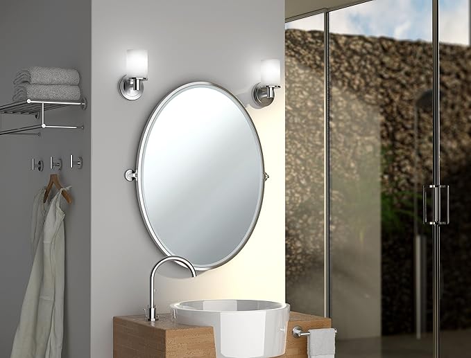 Gatco Latitude II Rectangle Mirror, 31.5 Inch, Frameless Rectangle, 31.50"H X - Image 6