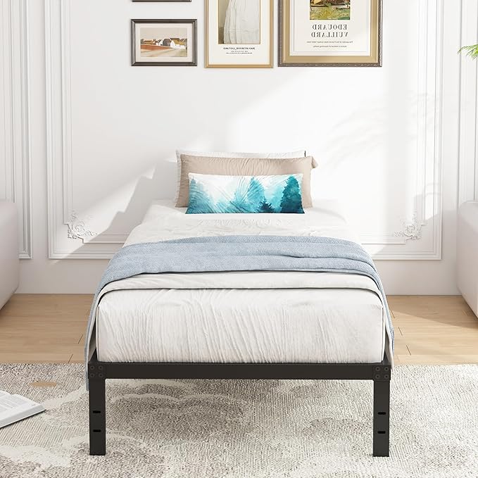 10 Inch XL Twin Bed Frames, Platform Metal Bed Frame Twin XL Size Heavy Duty - Image 5