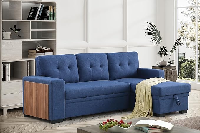 Devion Furniture Maison 4-in-1 Convertible L Shaped Couch - Image 2
