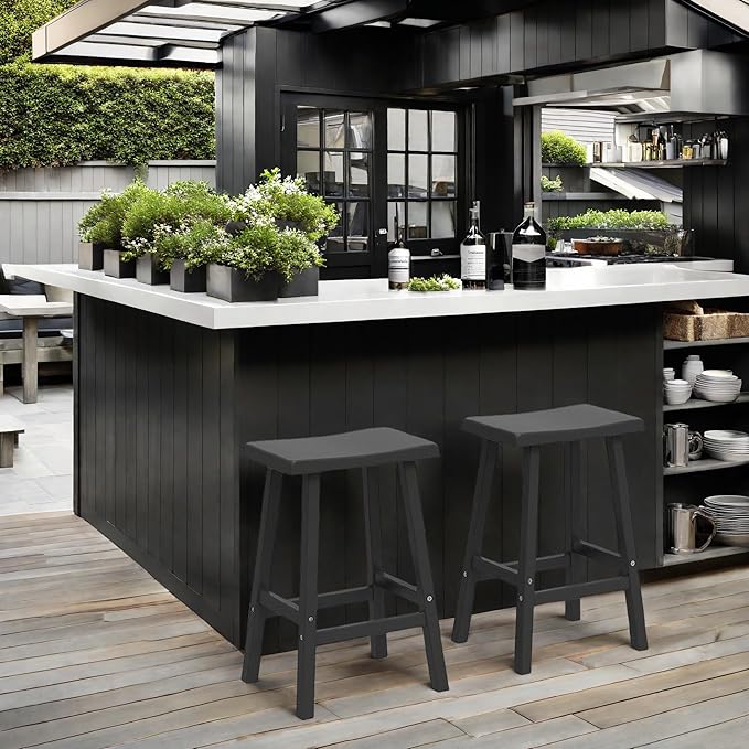 24" H Bar Stools Set of 2 - Image 7