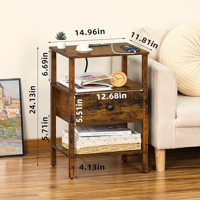 Lerliuo Nightstand Set of 2 - Image 3