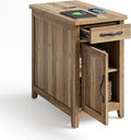 LINSY HOME Farmhouse End Table by LINSYHOME