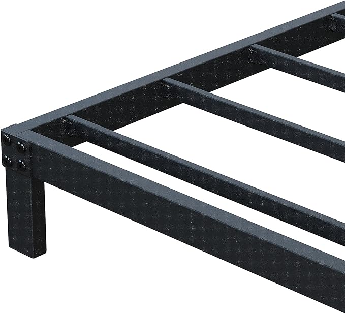 7 Inch XL Twin Bed Frames No Box Spring Need, Low Profile Metal Platform Twin - Image 7