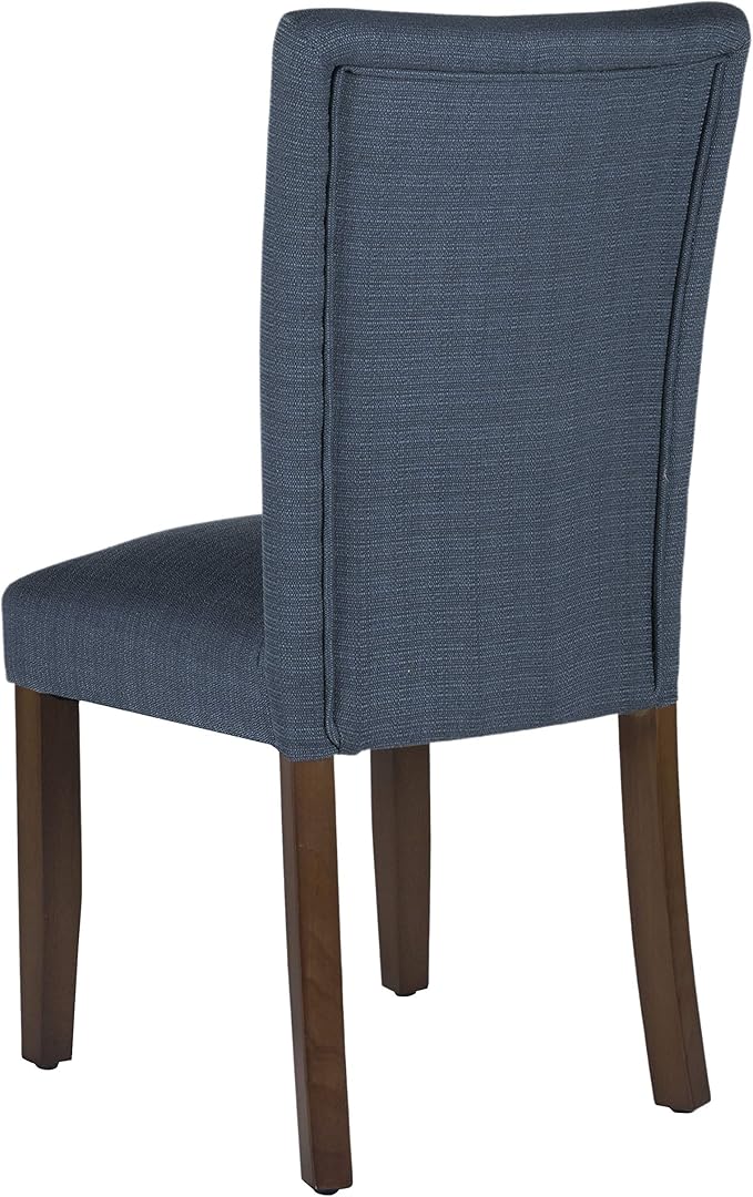 HomePop Parsons Classic Upholstered Accent Dining Chair, Single Pack, Dark Blue - Image 13